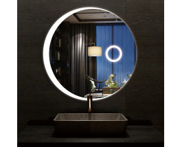 Зеркало в ванную с подсветкой и увеличением Белла