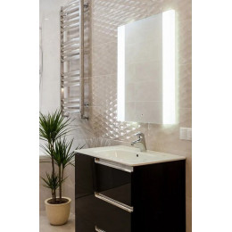 Зеркало в ванную комнату с подсветкой Камино 50х80 см