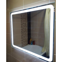 Зеркало с подсветкой и подогревом для ванной комнаты Беллона