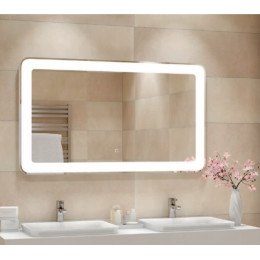 Зеркало для ванной с подсветкой Милан 150х80 см